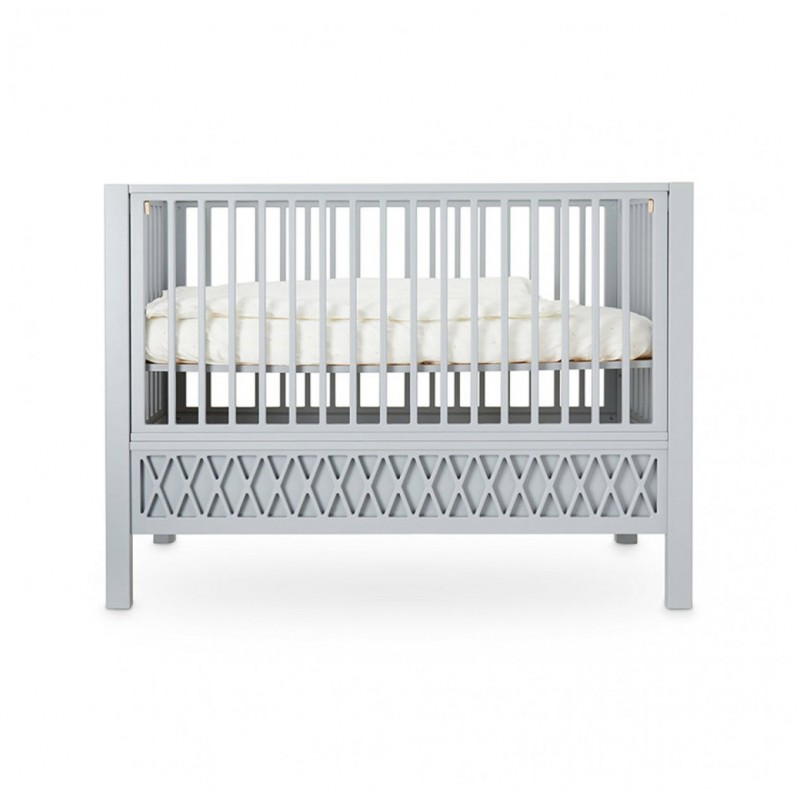 Lit Bebe Harlequin Camcam 70 X 140 Gris